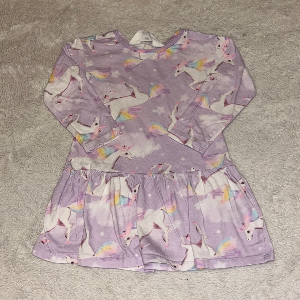 H&M purple unicorn dress 🦄